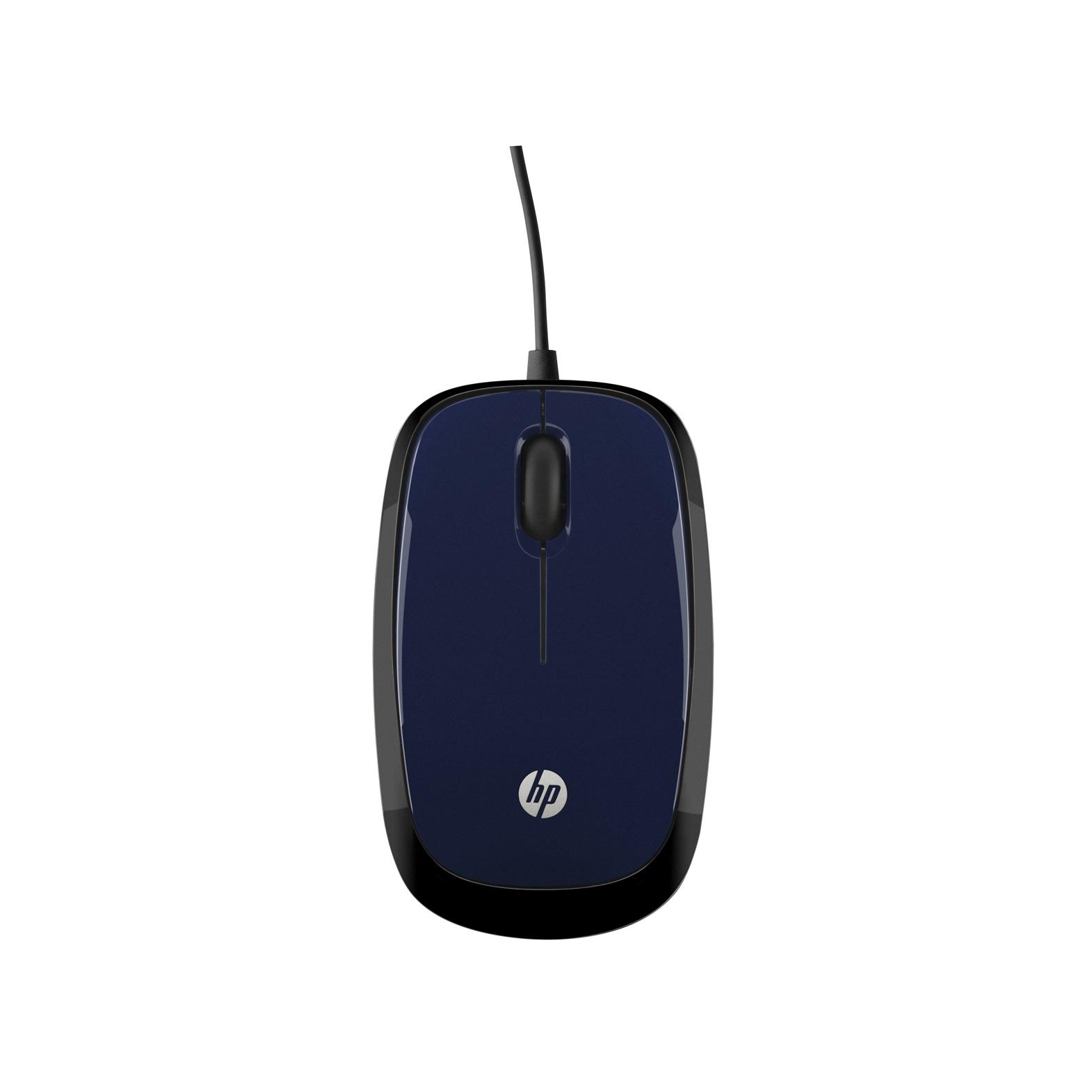 купить Лазерная мышь HP X1200 Wired Blue в Алматы