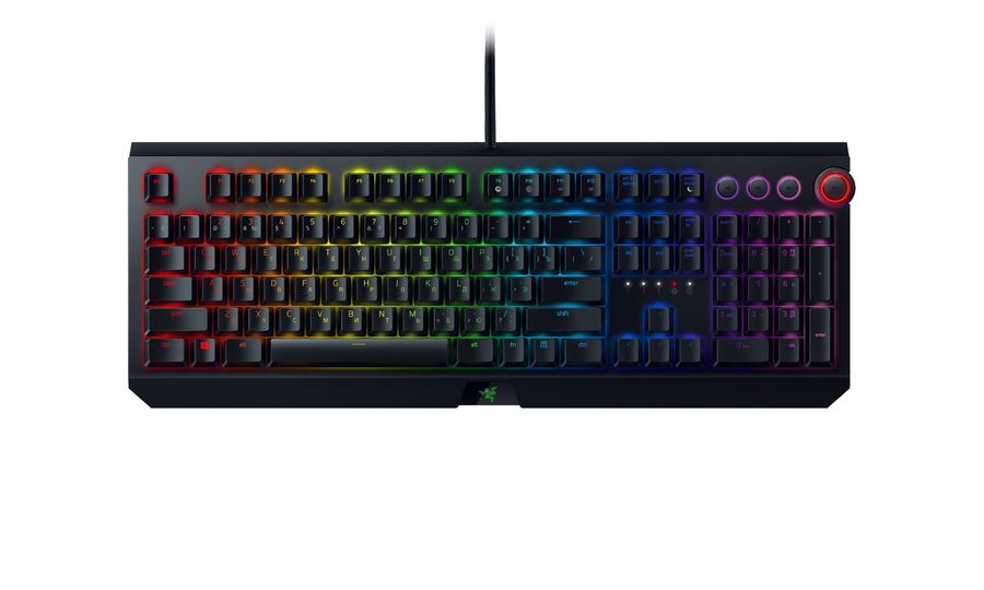 купить Клавиатура, Razer, BlackWidow Elite (Green switch), RZ03-02621100-R3R1, Игровая, Механические переключатели Razer Green, Программируемые клавиши, USB, Подсветка Chroma 16.8 млн цветов с эффектами, Размер: 232,5*484*42,3 мм., Анг/Рус, Чёрный в Алматы