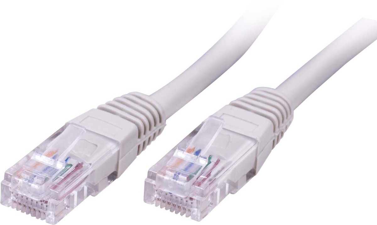 купить Патч-корд Bigger PC5 G-0,5 UTP 5e 1 метр белый в Алматы