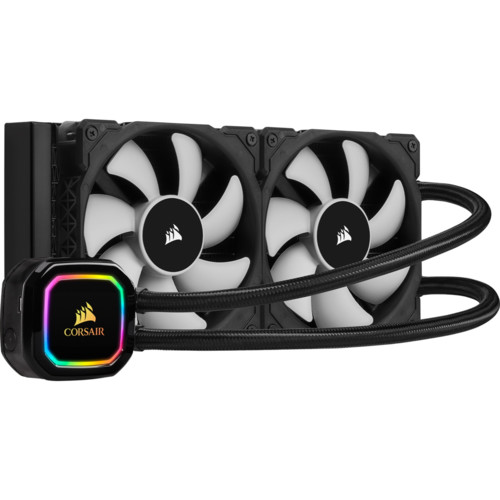 купить Водяное охлаждение для CPU Corsair iCUE H100i RGB PRO XT Liquid, LGA1151/AM4  CW-9060043-WW в Алматы