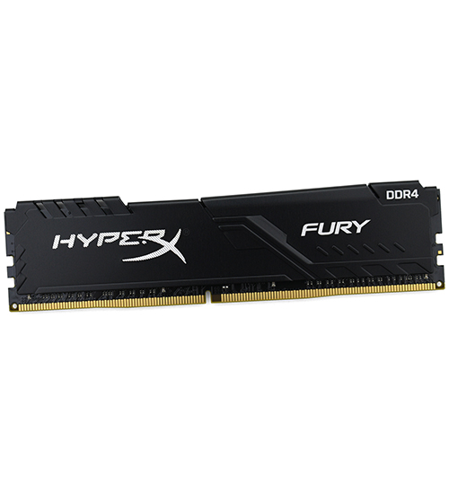 купить Модуль памяти, Kingston, HyperX Fury HX434C16FB3/16, DDR4, 16GB, DIMM <PC4-27700/3466MHz>, Чёрный в Алматы