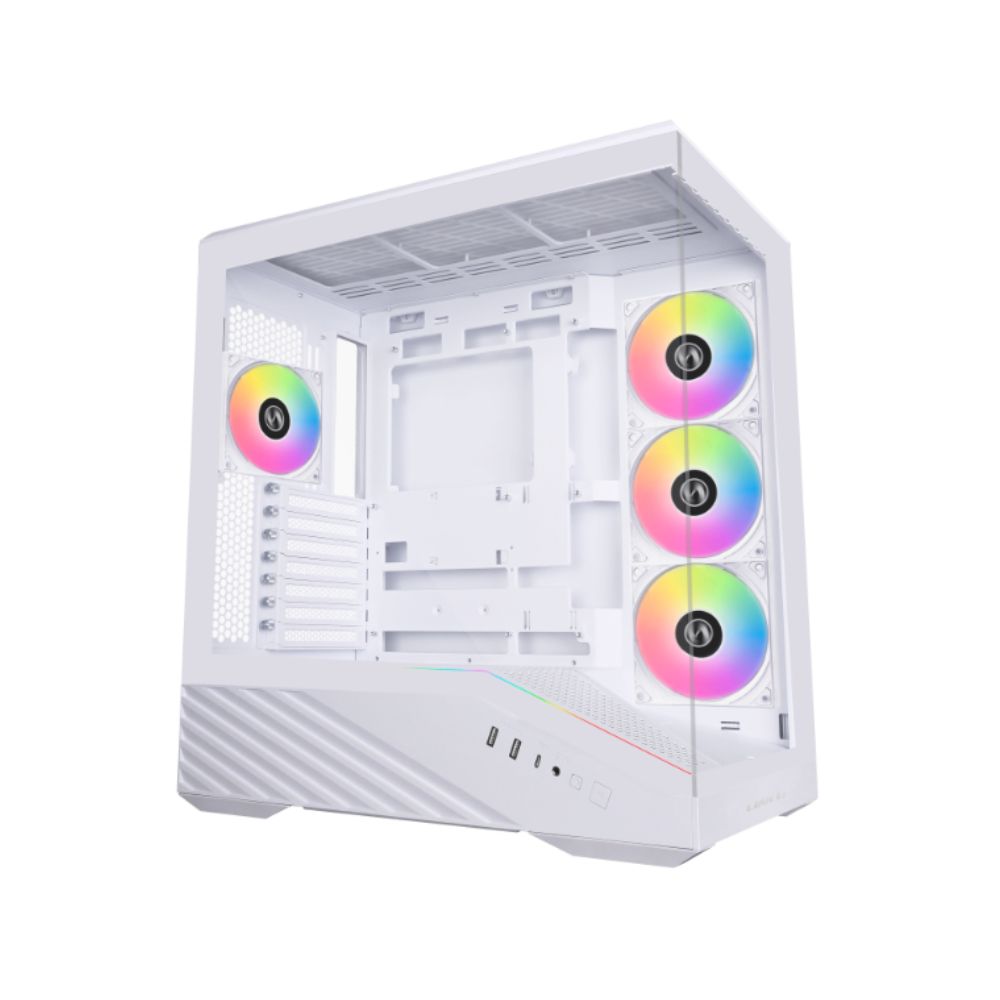 купить Корпус Lian Li Vector V100W E-ATX/ATX/mATX/ITX G99.V100W.00 2xUSB3.0, USB3.1, Type-C White в Алматы