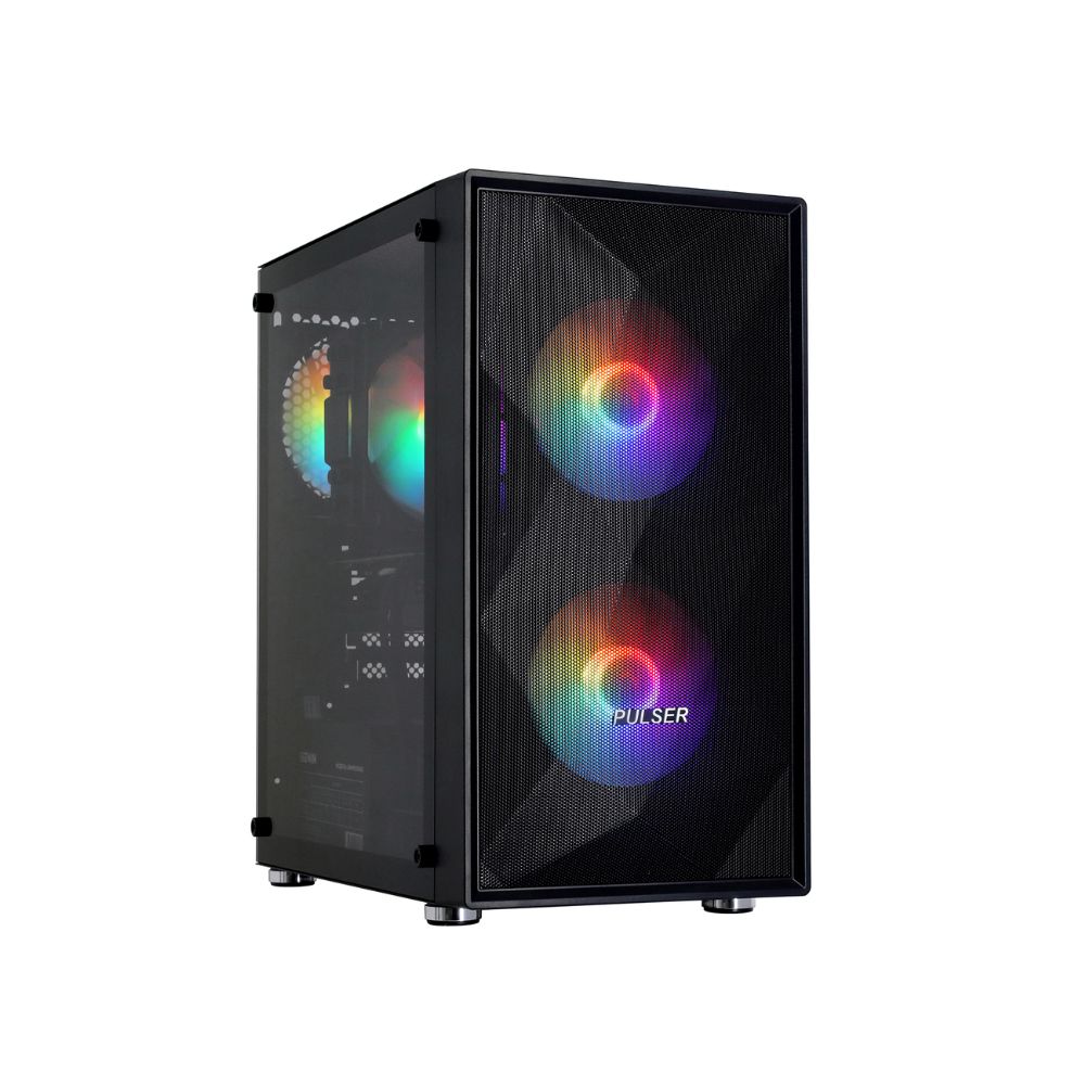 купить Core i3-12100F-3.3GHz/H610/RAM 16GB/SSD 512GB/RX550-4GB/no DVD/600W/ в Алматы