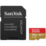 купить SanDisk Extreme microSDXC 256GB + SD Adapter + Rescue Pro Deluxe 160MB/s A2 C10 V30 UHS-I U5; EAN: 619659169732 в Алматы