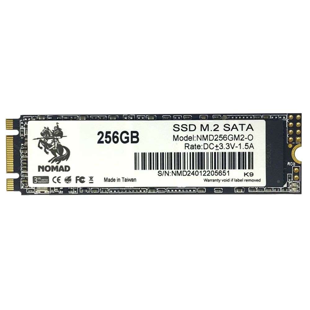 купить 256GB SSD NOMAD M.2 2280 SATAIII R550MB/s W420MB/s NMD256GM2-O в Алматы