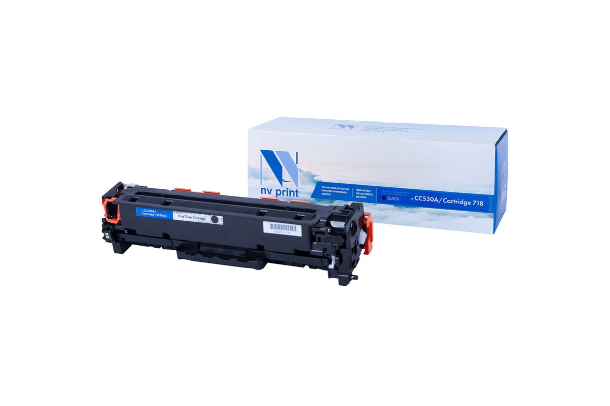 купить Картридж NVP совместимый HP CC530A/Canon 718 Black для LaserJet Color CP2025/CP2025dn/CP2025n/MFP-CM2320fx/CM2320n/Canon MF724Cdw/MF728Cdw  i-SENSYS LBP-7200Cdn/7210Cdn/7660Cdn/7680Cх/MF8330Cdn/8340Cdn/8350Cdn/8360Cdn/8380Cdw/8540Cdn/8550Cdn/8580Cdw  в Алматы