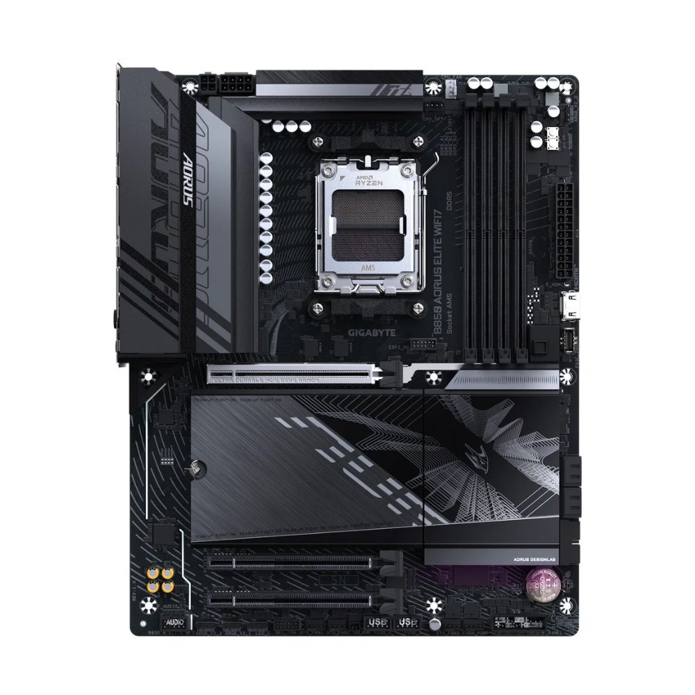купить Сист.плата Gigabyte B850 A ELITE WF7, B850, 4xDDR5, PCI-E5 x16, 3xM.2, SATA6, HDMI, DPx2, Wi-Fi7, LAN2.5GbE, BOX в Алматы