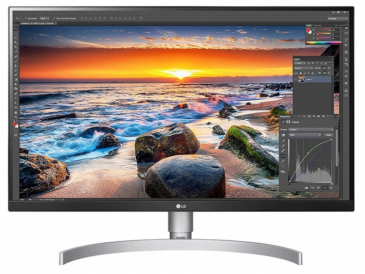 купить Монитор LG 27UL650-W, Цвет Серебристный/Черный, Диагональ 27*, Тип матрицы IPS, Максимальное разрешение 3840x2160 Ultra HD 4K,  Время отклика 5 мс, Соотношение сторон 16:9, Яркость 350cd/m2, Угол обзора 178°/178°, Контрастность 1000:1, Динамическая к в Алматы