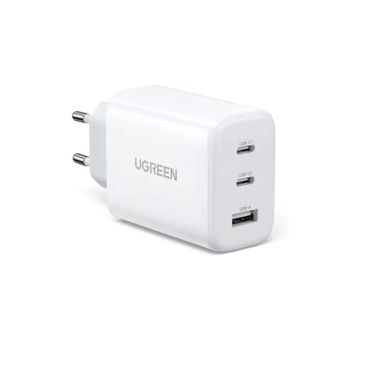 купить Зарядное устройство Ugreen CD275 90496 USB-A+2*USB-C 65W  GaN Tech Fast Charger в Алматы
