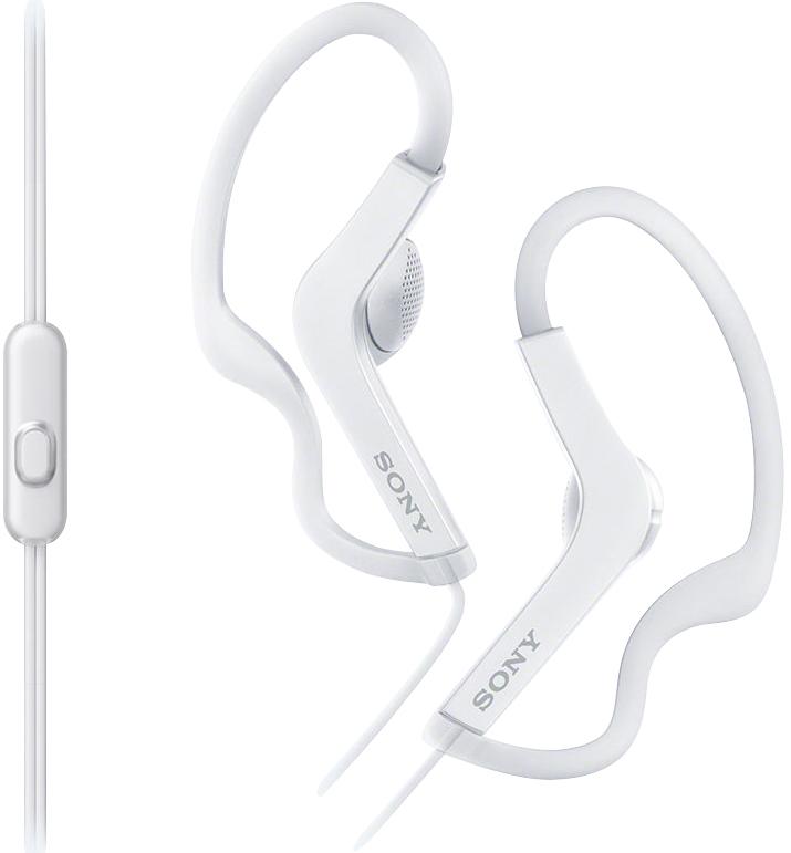 купить Наушники-вкладыши проводные Sony MDR-AS210 белый в Алматы