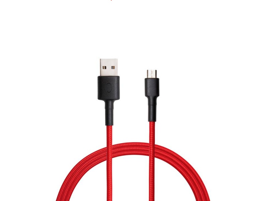 купить Интерфейсный кабель, Xiaomi, Type-C SJV4110GL,100 cm,Красный в Алматы