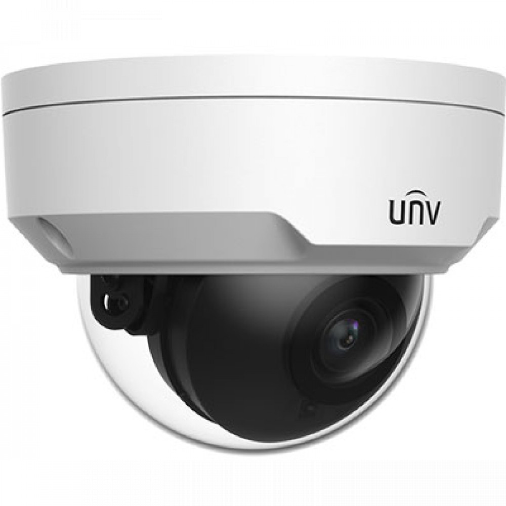 купить UNV IPC322LB-DSF28K-G Видеокамера IP купольная антивандальная разрешением 2 Мп с ИК- подсветкой 30 м в Алматы