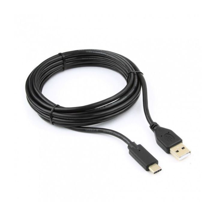купить Кабель USB Cablexpert CCP-USB2-AMCM-10, USB2.0 AM/USB Type-C, 3м, пакет в Алматы