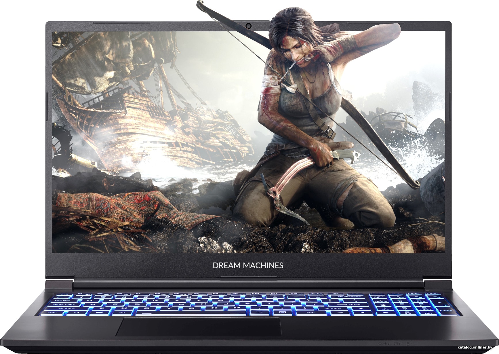 купить Игровой ноутбук Dream Machines G1650Ti-15XX10 <15.6** FHD 144Hz, i5-10300H, GTX1650Ti 4GB, NO RAM(Max 32GB- 2 слота), NO HDD( 1 слот SATA), NO SSD( 2 слота M.2), DOS, ~2.5KG> в Алматы