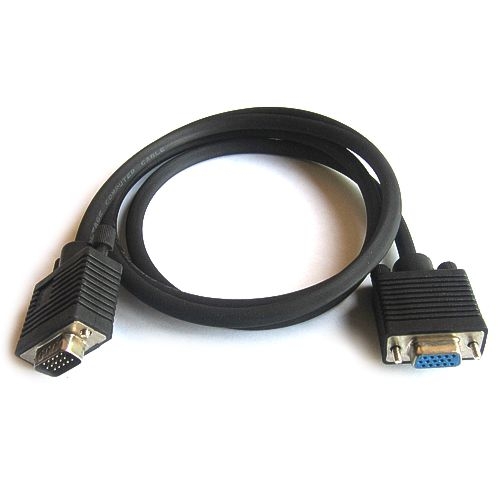 купить  1.2m VGA Cable V-T VC-1.2m/f (удлинитель) в Алматы