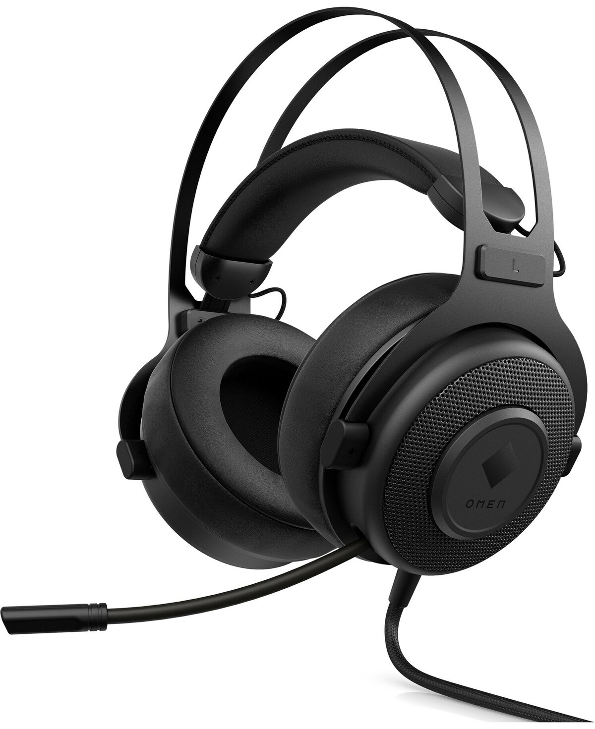 купить Игровые наушники 1A858AA НР Omen Blast звук 7.1/USB-ЦАП/микрофон/3,5mm в Алматы