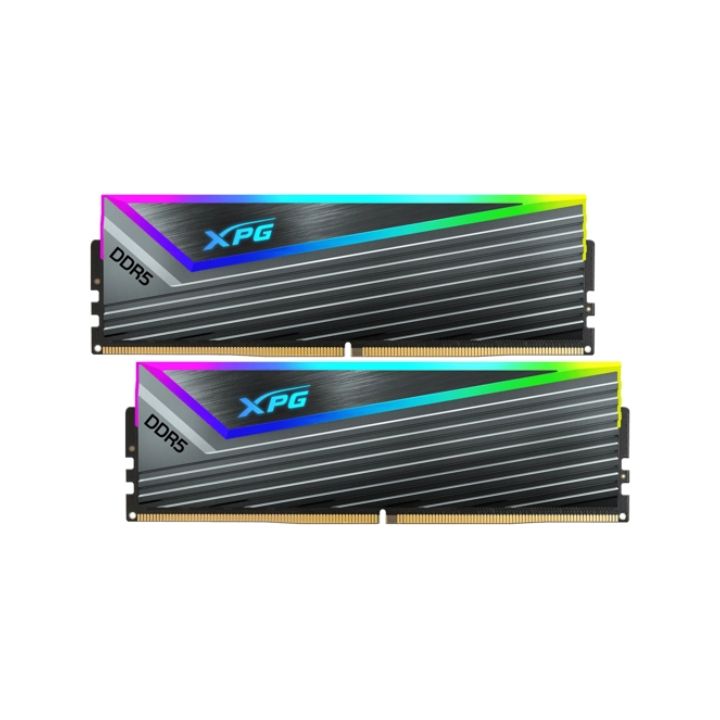 купить ОЗУ A-Data XPG Caster RGB 32Gb (16x2) 6400MHz DDR5 DIMM, CL40, 1.4v,  AX5U6400C4016G-DCCARGY в Алматы