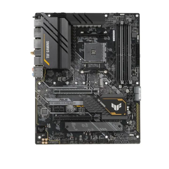 купить Материнская плата ASUS TUF GAMING X570-PRO WI-FI II  AM4  4xDDR4 8xSATA3 Raid 2xM.2 1xHDMI 1xDP ATX в Алматы