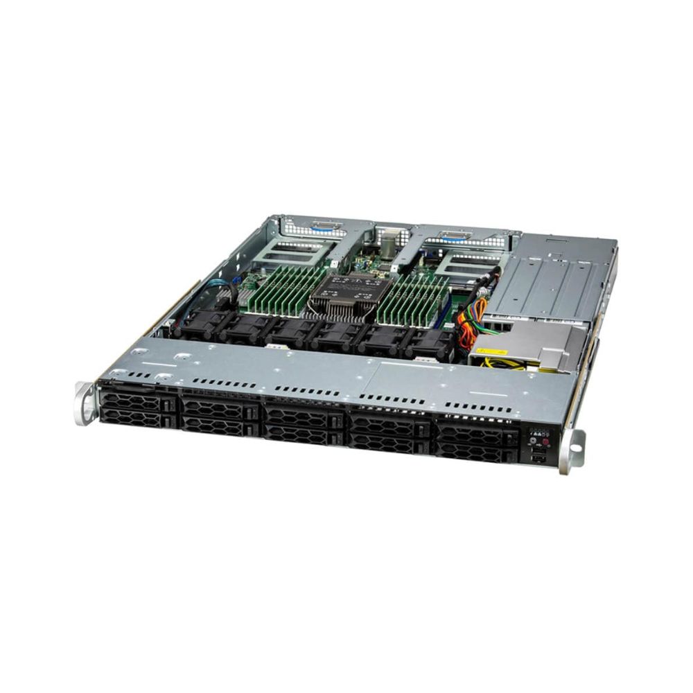 купить Supermicro assembled server based on SYS-111C-NR-G1 X13 UP CloudDC 1U, 4510,1 28G,2x960G,10G,HF,RoHS в Алматы