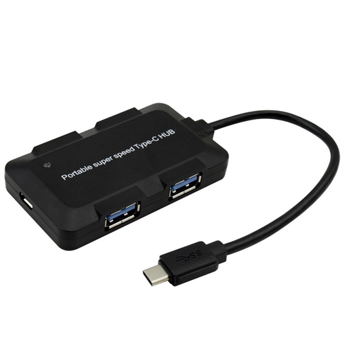 купить USB  Type-C 4 Ports HUB V-T U9102B в Алматы