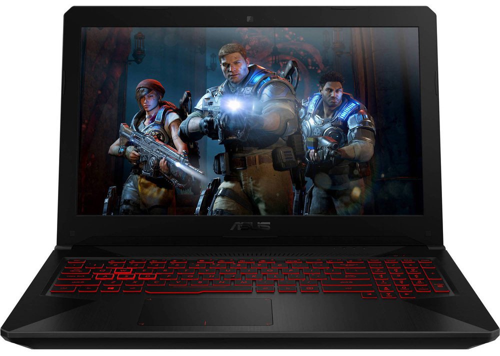 купить Ноутбук Asus 90NR00J3-M22960 TUF FX504GD-E4339 15.6** FHD(1920x1080) IPS nonGLARE/Intel Core i5-8300H 2.30GHz Quad/8GB/1TB/GF GTX1050 2GB/WiFi/BT5.0/HD Web Camera/BLKB USB3.0/3cell/2.30kg/DOS/1Y/GUN METAL в Алматы
