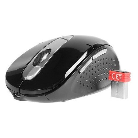 купить Мышь беспроводная A4tech G11-570FX BLACK-SILVER Оптическая 2,4G USB 2000 dpi в Алматы