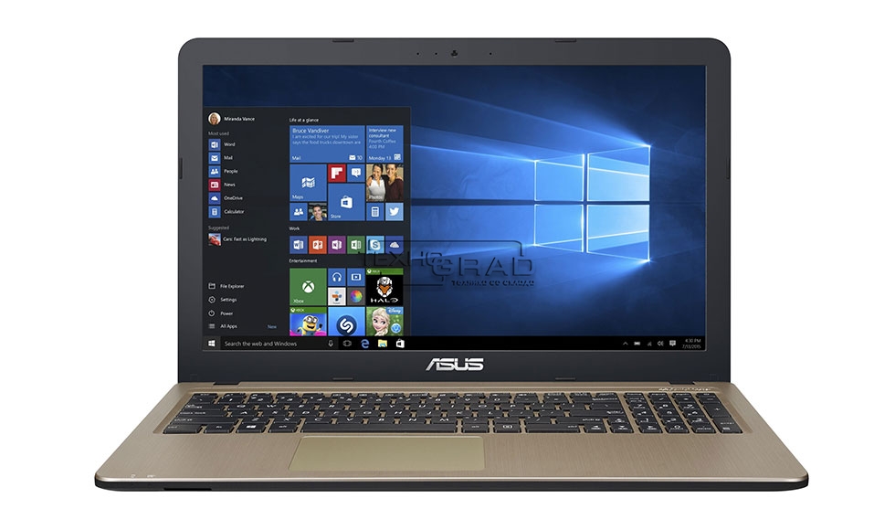 купить Ноутбук Asus X540UB-DM538T 15.6** FHD(1920x1080) nonGLARE/Intel Core i3-7020U 2.30GHz Dual/4GB/1TB/GF MX110 2GB/noDVD/WiFi/BT4.2/0.3MP/microSD/3cell/2.00kg/W10/1Y/CHOCOLATE BLACK в Алматы