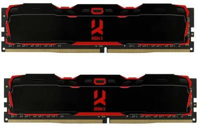 купить Оперативная память 32GB Kit (2x16GB) DDR4 3000Mhz GOODRAM IRDM X PC4-24000 IR-X3000D464L16/32GDC в Алматы