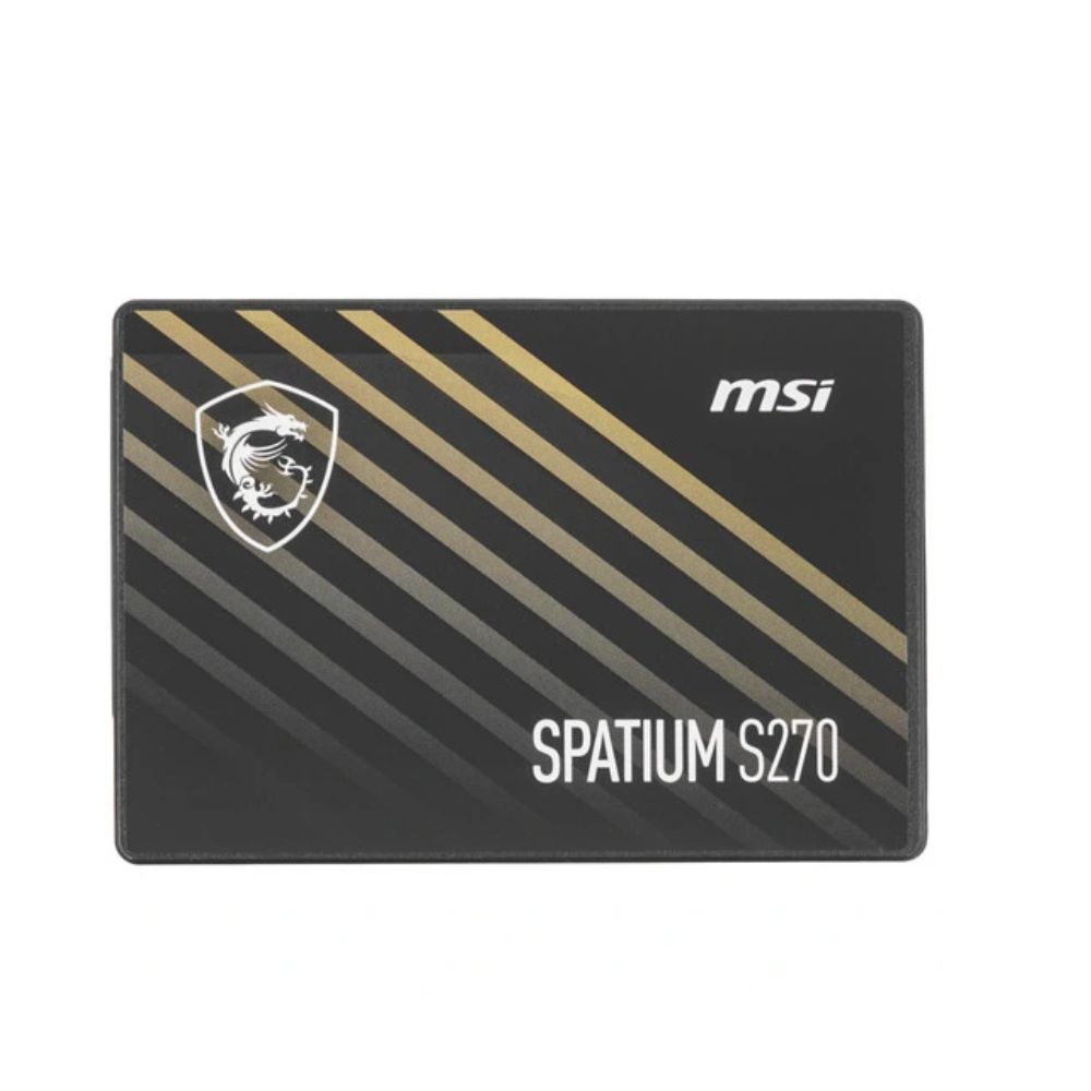 Купить SSD 960GB MSI Spatium S270, 2.5*, read 500 MB/s, write 450 MB/s, SATA III, TLC SPATIUM S270 SATA 2.5" 960GB в Алматы