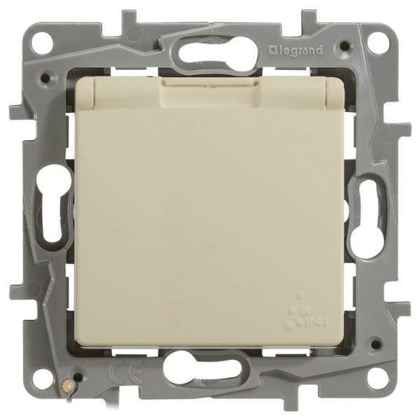 купить Legrand 672332 Розетка 2К+З IP44 СЛНК ETIKA /  в Алматы