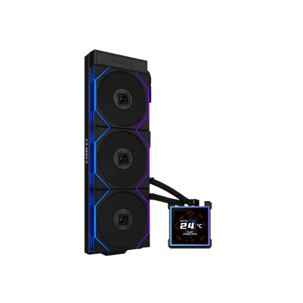 Купить Водяное охлаждение для CPU Lian Li HydroShift II LCD-S 360TL 3x120mm Black G89.GHS2LCDS36TFB.00 в Алматы