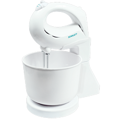 купить Миксер с чашей Scarlett SC-048 белый в Алматы