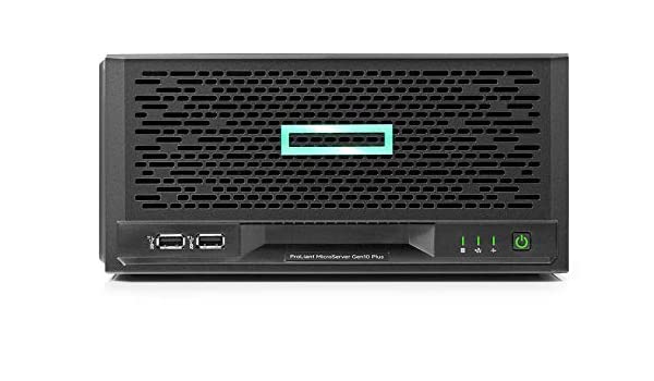 купить Сервер HP Enterprise/MicroServer Gen10 Plus/1/Xeon/E-2224 (4C/4T 8Mb)/3,4 GHz/1x16 Gb/S100i SATA only/0,1,5,10/4 LFF NHP/4x1 GbE/Nо ODD/180W External  в Алматы