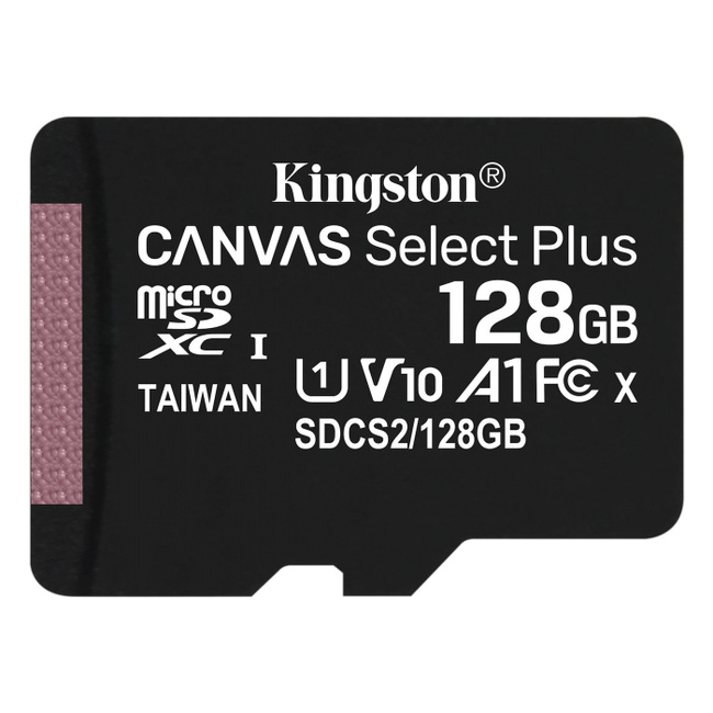 купить Карта памяти MicroSD 128GB Class 10 UHS-I A1 C10  Kingston SDCS2/128GBSP в Алматы