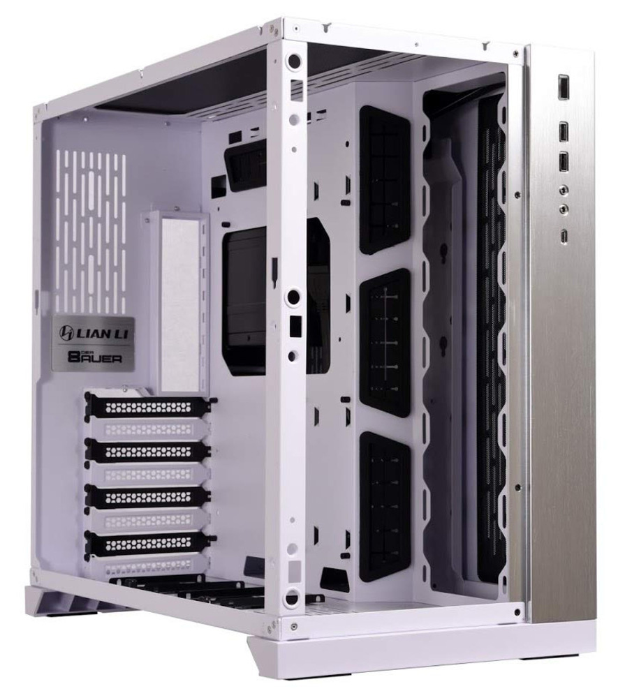 купить Корпус Премьер уровня Lian Li PC-O11DW O11Dynamic White, Tower Chassis Двухкамерный, E-ATX/ATX/m-ATX/ITX, (W)272mm x(H)446mm x(D)445mm, 2x3,5*, 4x2,5*, 8 слотов расширения, USB3.0 x2, USB3.1 Type-C x1, HD Audio, Толщина корпуса 1,0мм. в Алматы