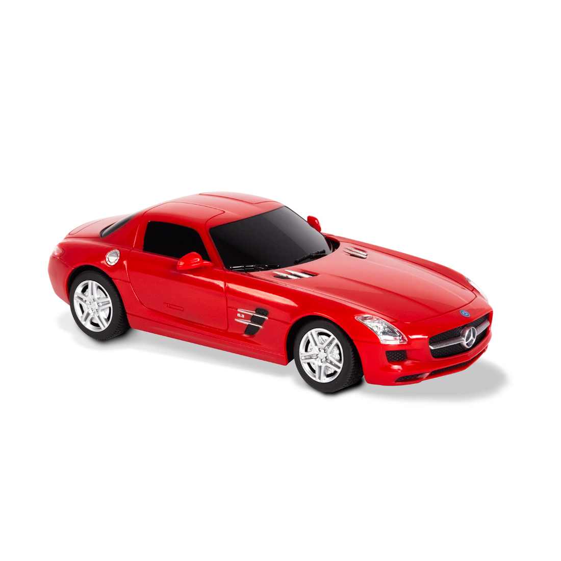 купить Радиоуправляемая машина, RASTAR, 40100R, 1:24, Mercedes-Benz SLS AMG, Пластик, 27 MHz, Красный в Алматы