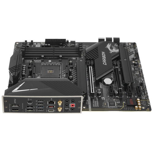 купить Материнская плата MSI MPG B550 GAMING CARBON WIFI AM4 4xDDR4 6xSATA3 RAID 2xM.2 HDMI DP ATX в Алматы