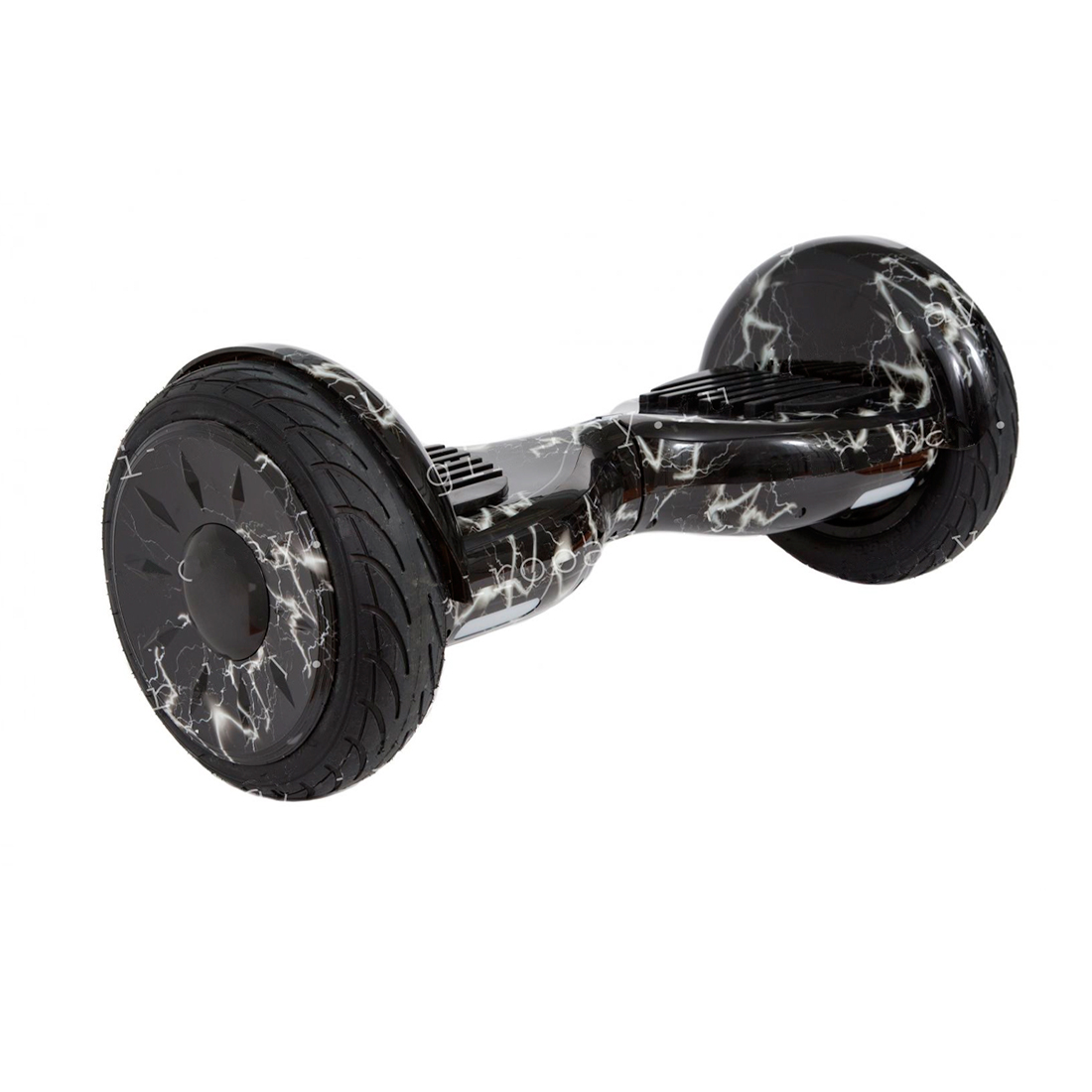 купить Гироскутер, X-game, X105A-07, Автобаланс, 10 inch, 15 км/ч, до 120кг 15-20 км, Черно-белая молния, Цветная коробка в Алматы