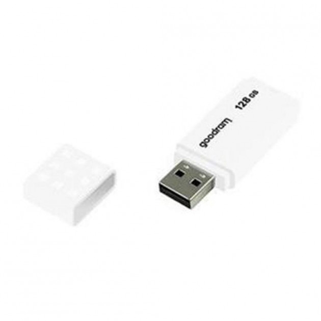 купить USB-ФЛЕШ-НАКОПИТЕЛЬ 128Gb GOODRAM UME2 USB 2.0 UME2-1280W0R 11 WHITE в Алматы