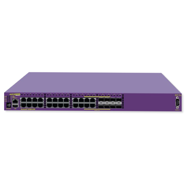 купить коммутатор Summit X460-24t 24 10/100/1000BASE-T, 8 100/1000BASE-X unpopulated SFP (4 SFP ports shared with 10/100/1000BASE-T ports), XGM3 slot, Stacking module slot, AC PSU with one unpopulated PSU slot, Fan module, ExtremeXOS Edge license + 97004-X4 в Алматы
