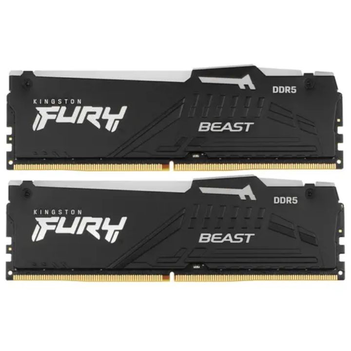 купить Оперативная память Kingston FURY Beast Black AMD RGB (KF556C36BBEAK2-64) 64 ГБ в Алматы