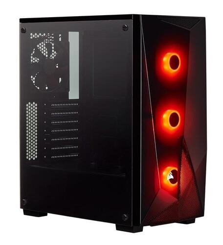 купить Компьютерный корпус Corsair Carbide SPEC-DELTA RGB Tempered Glass ATX-Mini-ITX, Черный CC-9011166-WW в Алматы