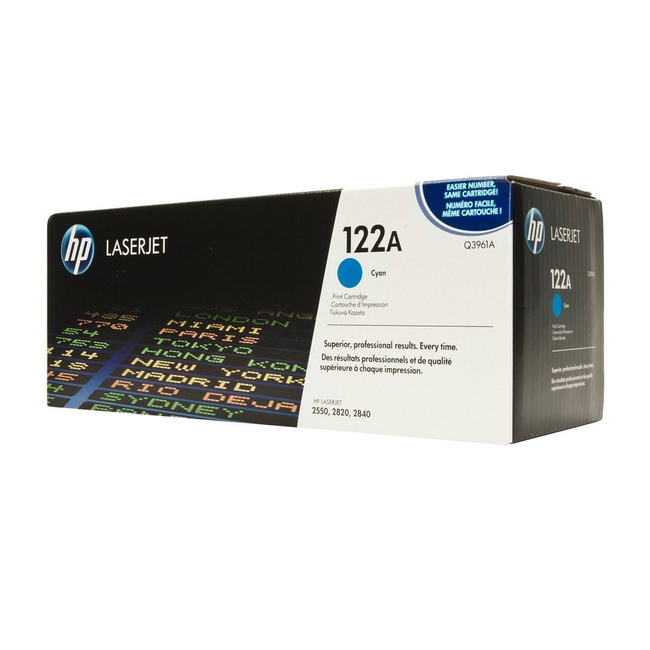 купить Cyan Print Cartridge for Color LaserJet 2550/2820/2840, up to 4000 pages. в Алматы