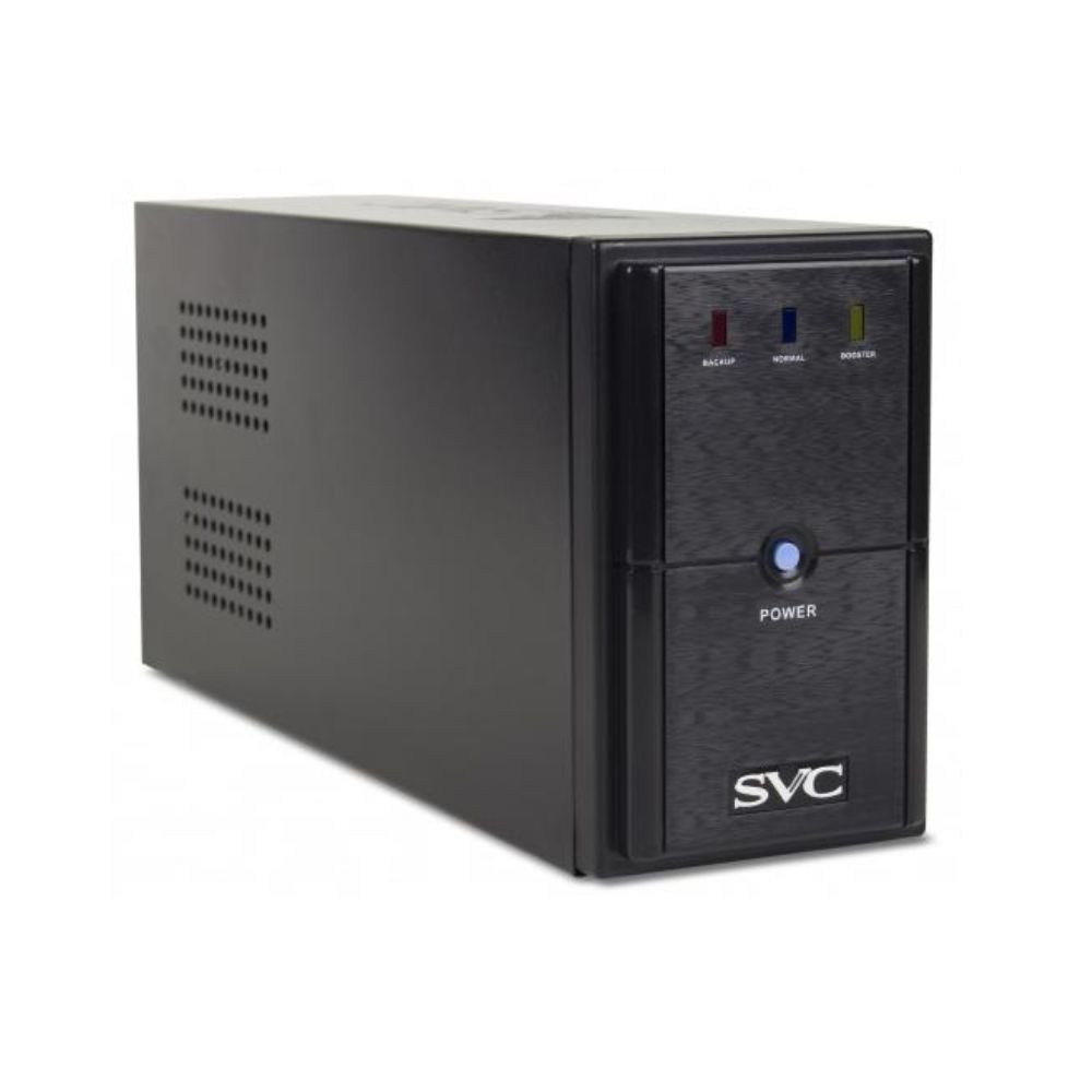 Купить UPS SVC V650-L, 390W, 12V/7.5Ah, 2+1 розет., AVR 165-275V в Алматы