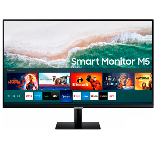 купить Монитор 27* Smart Monitor Samsung LS27AM500NIXCI, 1920x1080, VA, 60HZ, 8ms, 16:9 в Алматы