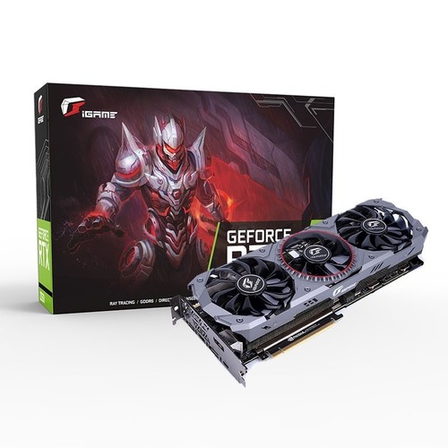 купить Видеокарта 6Gb PCI-E GDDR6 COLORFUL iGame Advanced OC-V, HDMI+3xDP+USB, RGB, GeForce RTX2060 в Алматы