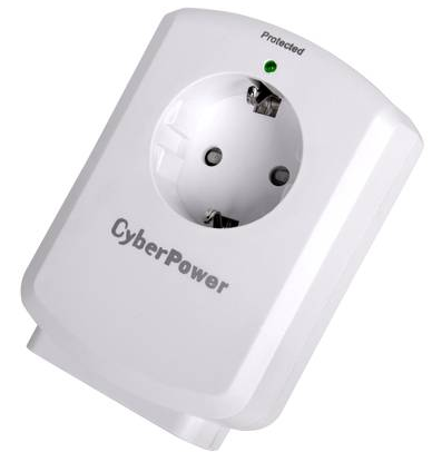 купить Сетевой фильтр CyberPower B01WSA0-DE_W, 1*Schuko, 16А, белый в Алматы