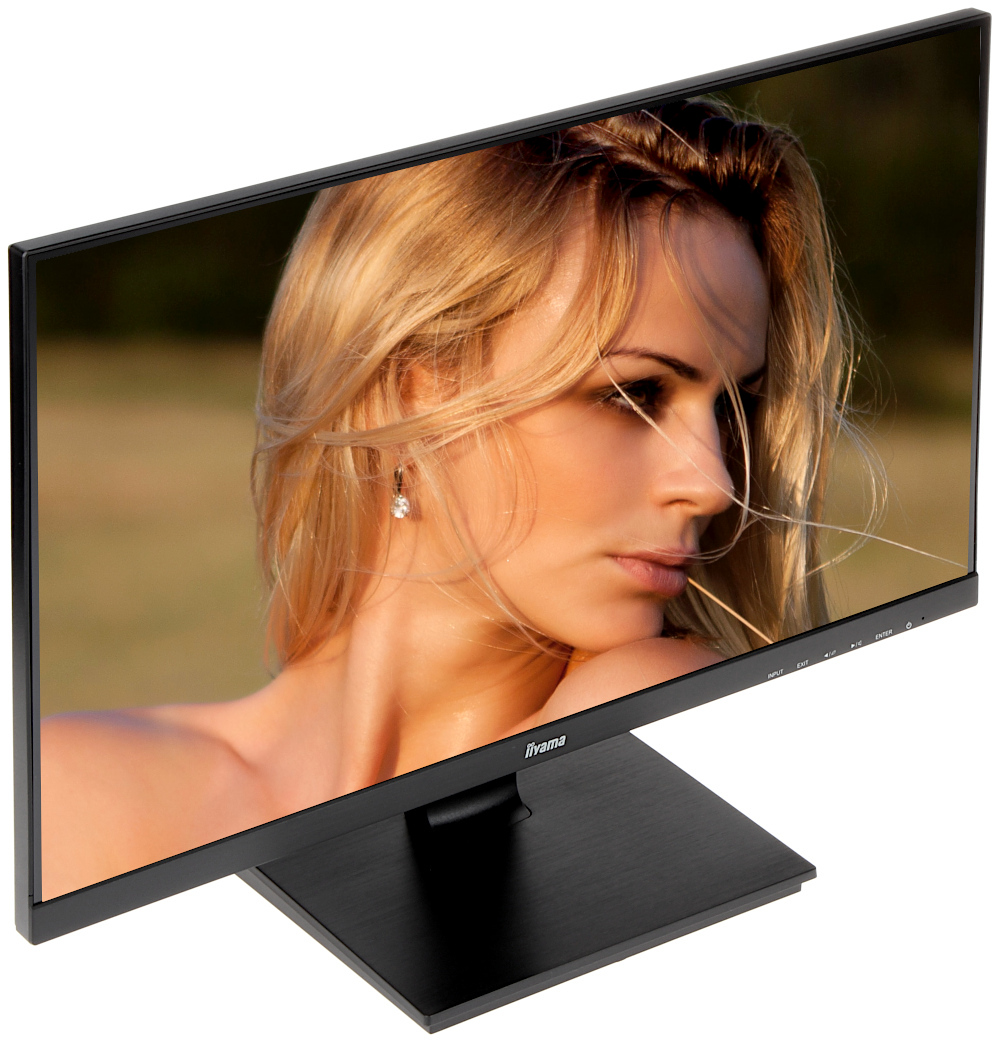 купить Монитор LCD 23.8** 16:9 1920х1080 IPS, nonGLARE, 250cd/m2, H178&deg;/V178&deg;, 1000:1, 5М:1, 16.7M Color, 5ms, VGA, HDMI, DP, USB-Hub, Tilt, Speakers, 3Y, Black в Алматы