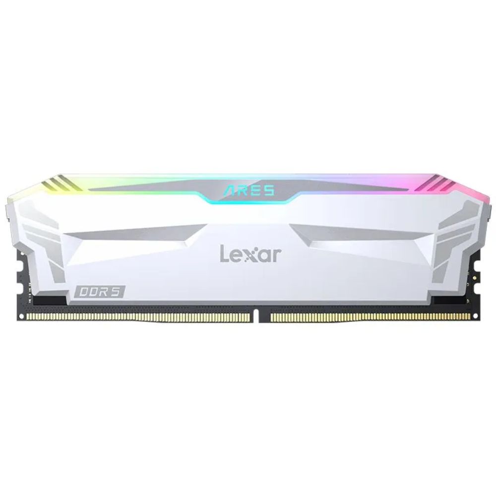 купить Оперативная память Lexar 32 GB (2x16GB) Ares Gaming White RGB (LD5EU016G-R6400GDWA) в Алматы