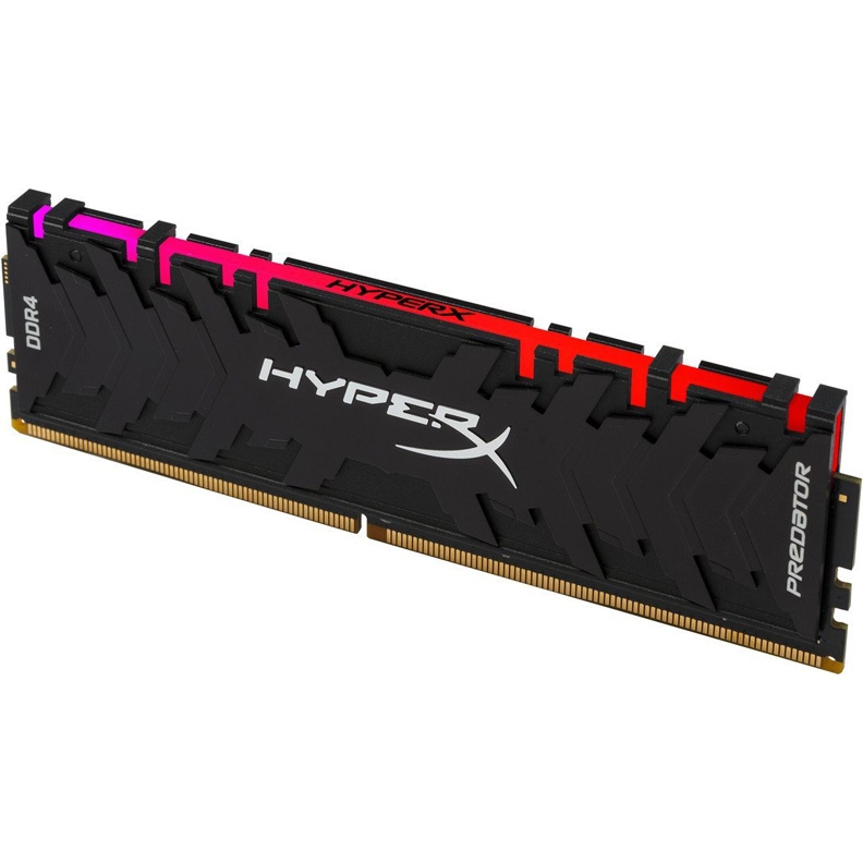 купить ОЗУ Kingston HyperX Predator RGB 8GB 3200MHz DDR4 CL16 DIMM XMP HX432C16PB3A/8 в Алматы